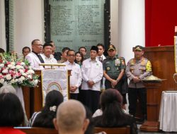 Lakukan Peninjau di Sejumlah Gereja di Jakarta, Menko Polkam: Rangkaian Kegiatan Natal dan Tahun Baru Berjalan Lancar, Aman dan Tertib