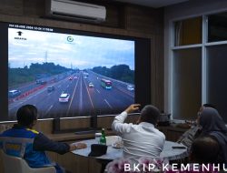 Puncak Arus Pergi Pertama Nataru, Menhub Dudy Tinjau Empat Gerbang Tol Utama Keluar Jakarta