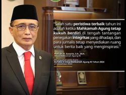 Ketua MA Sunarto: Edukasi Media Solusi dan Mitra Terbaik