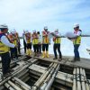 Tinjau Pembangunan Tol Semarang-Demak, Menteri Dody: Target Selesai April 2027