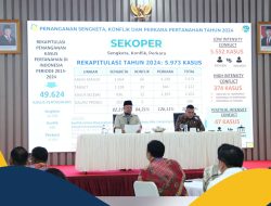 2.161 Kasus Pertanahan Berhasil Ditangani Kementerian ATR/BPN Sepanjang Tahun 2024