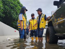 Tinjau Banjir Tol Bandara Soetta, Wamen Diana: Upayakan Tol Tetap Berfungsi Baik