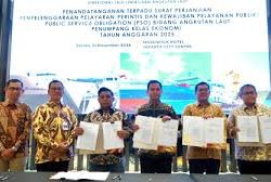 Tingkatkan Konektivitas Transportasi, Kemenhub Tandatangani Perjanjian Kerjasama