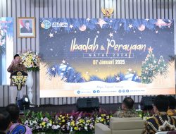 Gelar Ibadah dan Perayaan Natal Tahun 2024, Menteri Nusron: Wujud Tidak Adanya Diskriminasi dan Dominasi Mayoritas di Kementerian ATR/BPN