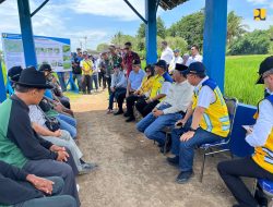Tinjau Daerah Irigasi Molek, Menteri Dody Dorong Peningkatan Panen Petani di Kabupaten Malang