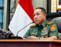 Panglima TNI Pimpin Rapat Vicon Perkembangan Situasi Di Wilayah Satgas TNI MONUSCO