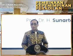 Ketua MA: Jalan Memimpin Bukan Jalan yang Mudah, Memimpin itu Terkadang Menderita