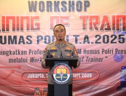 Buka Workshop, Kadiv Humas: Jajaran Harus Perkuat Profesionalitas