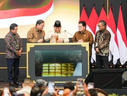 Presiden Prabowo Resmikan Bank Emas