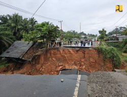 Kementerian PU Gerak Cepat Tangani Jalan Amblas di Lintas Jambi-Sumbar