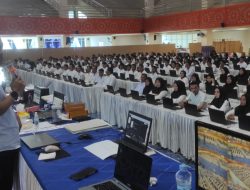 Bupati dan Wakil Bupati Jeneponto Tinjau Langsung Seleksi Kompetensi PPPK Tahap II di Unismuh Makassar
