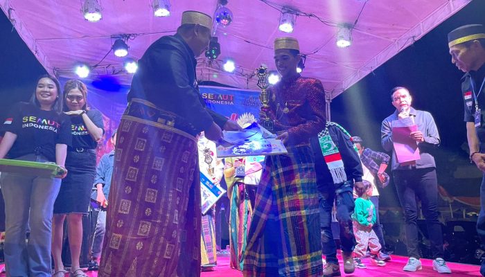 Fahrul dari SMA PGRI Maros Raih Juara 1 Festival Lagu Daerah Maros 2025