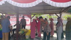 Polsek Siabu Gelar gerakan Pangan murah warga sangat terbantu