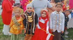 SD N 021 Siabu Ikuti Karnaval Meriahkan HUT RI ke 80 di kecamatan Siabu