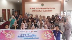 Mahasiswa Kedokteran Hewan Universitas Hasanuddin Gelar Seminar Rabies dalam Rangka Bulan Bakti X Pawsitive Action 2025