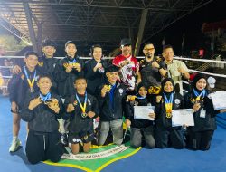 Muaythai Takalar Sabet Juara Umum Pra Porprov dengan 7 Emas 8 atlet!