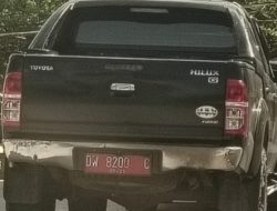 Setelah Disorot, Mobil Dinas PU Soppeng Kembali Gunakan Pelat Merah