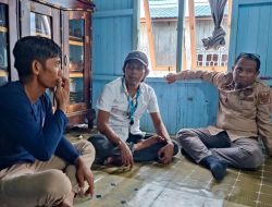 Ketua Sompulolona Cenrana, Irham Ihsan, Sambangi Kediaman Korban Kecelakaan Perahu di Sungai Watu