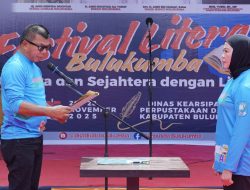 Andi Herfida Muchtar Kembali Dikukuhkan Sebagai Bunda Literasi Bulukumba