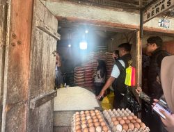 Satgas Gabungan Cek Harga Beras dan Pangan di Pasar Todopuli Makassar