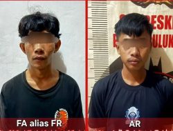 Dua Pelaku Curat Spesialis Rumah Kosong di Bulukumba Diringkus Tim Gabungan